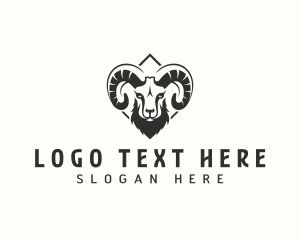 Bighorn Sheep Ram Logo