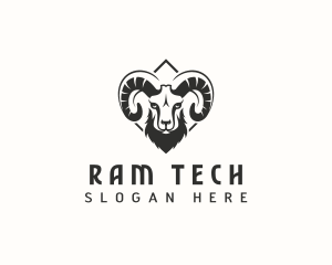 Bighorn Sheep Ram logo design