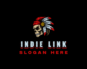 Halloween Skull Headdress logo