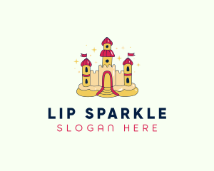 Sparkle Fun Inflatable Castle  logo design