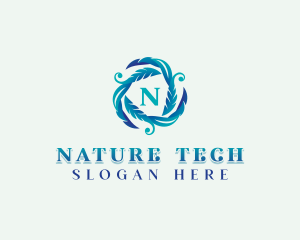 Environmental Botanical Wellness logo design