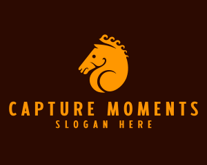 Horse Equestrian Trojan logo