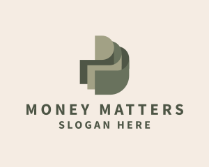 Green Banknote Paper logo design