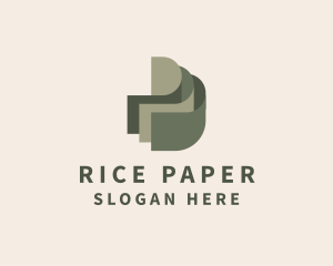 Green Banknote Paper logo design