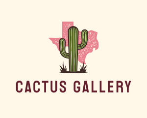 Desert Cactus Texas logo