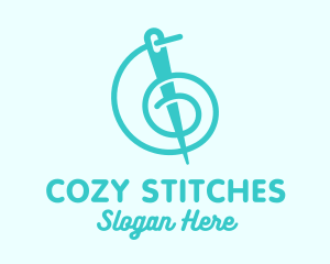 Teal Thread Needle logo