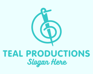 Teal Thread Needle logo