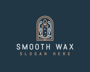 Candle Light Wax logo design