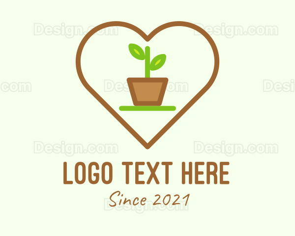 Nature Plant Lover Logo