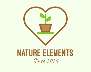 Nature Plant Lover  logo design