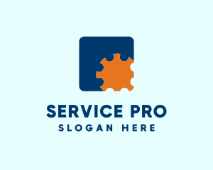 Gear Repair Service logo design