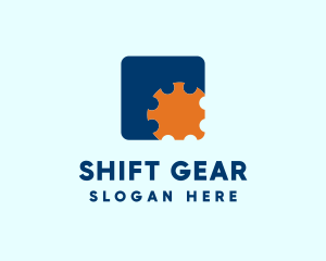 Gear Repair Mechanic logo design