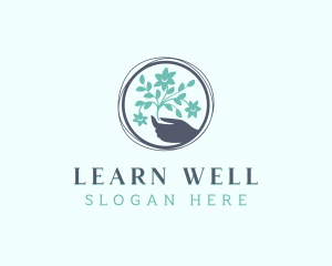 Flower Wellness Spa logo design