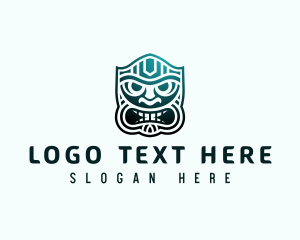 Ethnic Tribal Mask logo