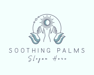 Natural Massage Hands logo