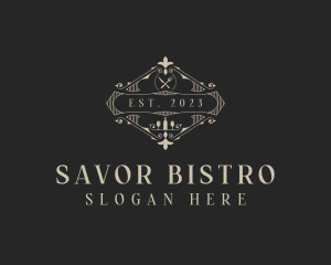 Fine Dining Gourmet Restaurant logo design