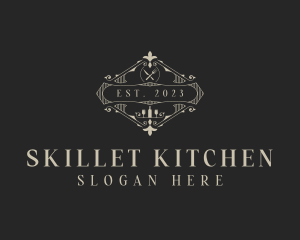 Fine Dining Gourmet Restaurant logo design