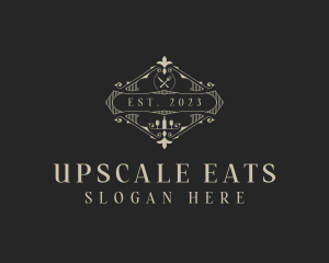 Fine Dining Gourmet Restaurant logo design