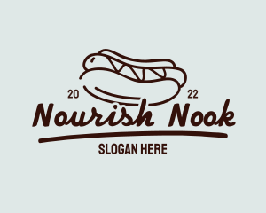 Hot Dog Sandwich Meal logo