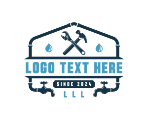 Hammer Wrench Plumber logo