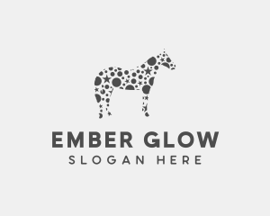 Yellow Star Horse logo design