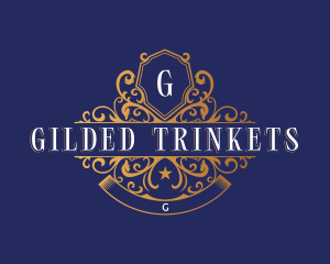 Elegant Crest Shield logo