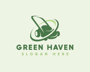 Gardening Lawn Landscaping logo