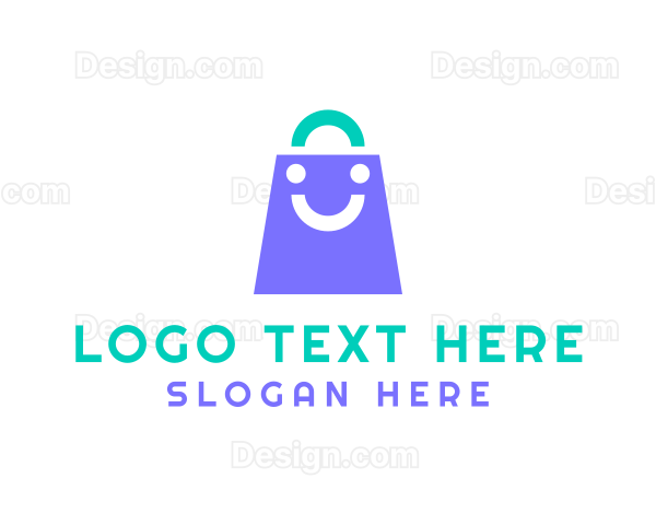 Online Shopping Bag Logo