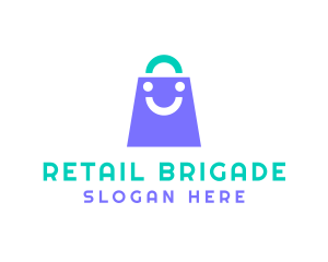 Online Shopping Bag logo design