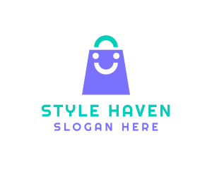 Online Shopping Bag logo design