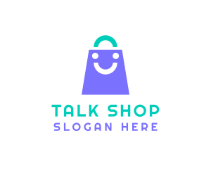 Online Shopping Bag logo design