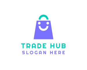 Online Shopping Bag logo design