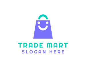 Online Shopping Bag logo design