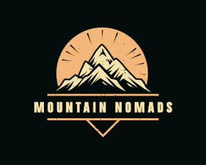 Mountain Summit Adventure logo design