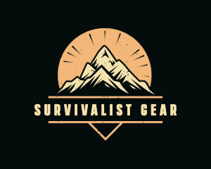 Mountain Summit Adventure logo design