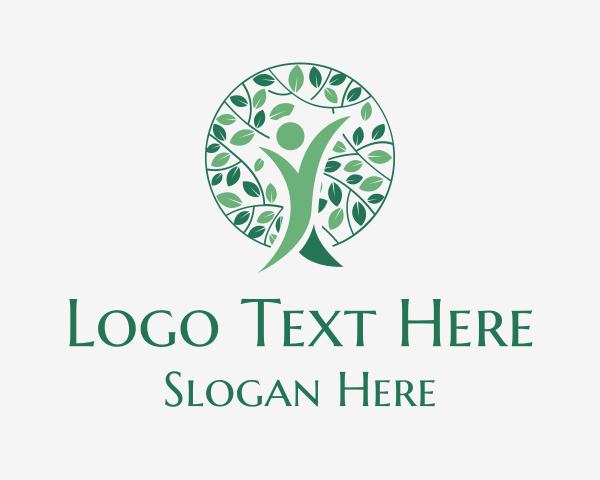 Vegetarian logo example 1