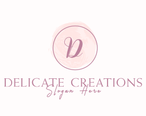 Feminine Beauty Watercolor  logo design