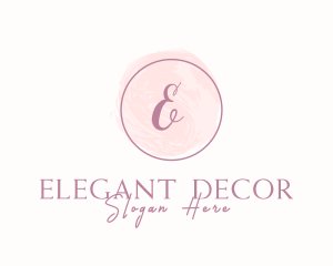 Feminine Beauty Watercolor  logo design