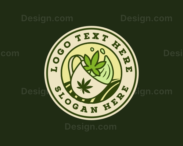 Cannabis Leaf Tea Logo