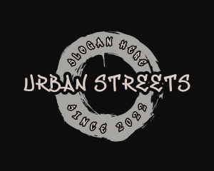 Urban Street Art Graffiti logo design