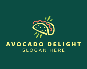 Taco Food Restaurant logo