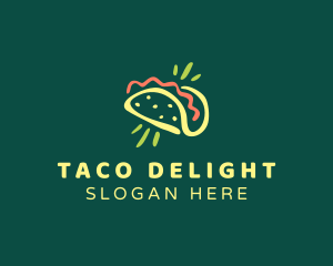 Taco Food Restaurant logo