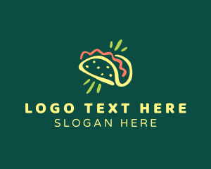 Food - Taco Food Restaurant logo design