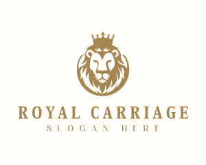 Royal Lion King logo design