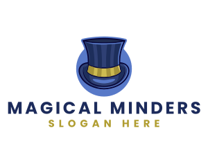 Magician Top Hat logo design