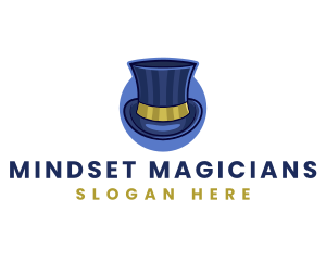 Magician Top Hat logo design