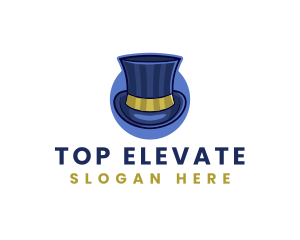 Magician Top Hat logo design