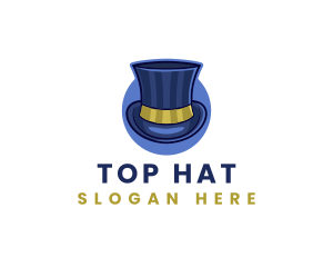 Magician Top Hat logo design