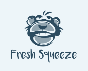 Monkey Chimp Face  logo design