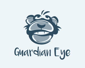 Monkey Chimp Face  logo design